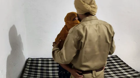 Khaki Uniform Roleplay - A Secret Night of Intense Chemistry