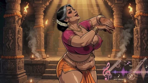 Huge Boobs Indian Animation