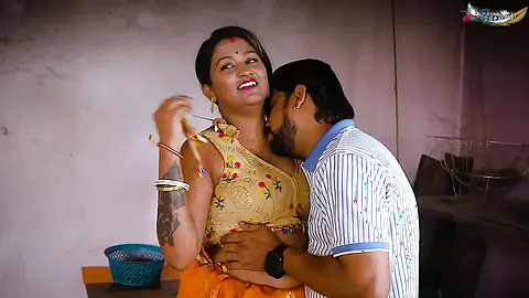 Mallu Bihari Bhabhi Hardcore Fuck With Two Local Debar In Outdoor Kitchen When Her Husband Was Not At Home ( Threesome )