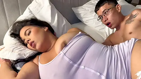 My husband's stepson sneaks into our bed - Savannah Watson