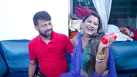 Desi Indian Tharki Devar Fucks His Bhabhi Infront of her Girl Friend ( in Hindi Audio )