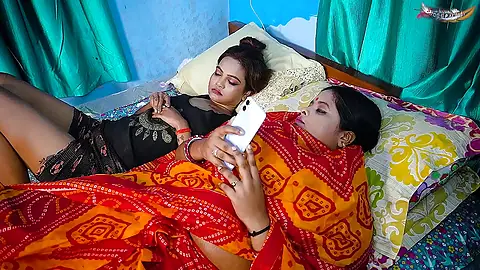 Desi Boyfriend Hardcore Fuck With Her Girlfriend's Mother At Night (Hindi Audio)