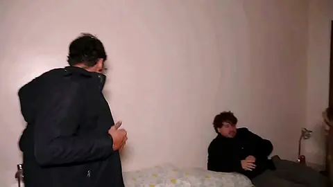 Only One Bed So Both Dicks Fucked Me Hard
