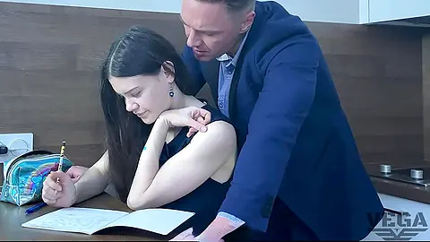 Lustful Teacher Takes Anal Virginity