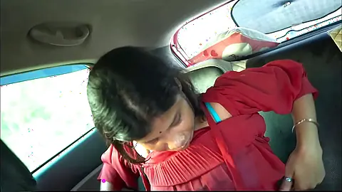 Fucking Indian Girlfriend inside the Car! Hot Desi Dating