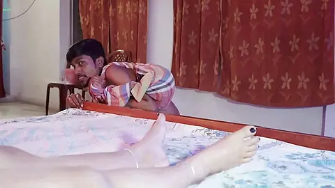 Indian Beautiful Bhabhi fucked by Unknown Thief! Sudden Sex
