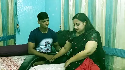 Indian teen boy fucking his sexy hot bhabhi secretly at home! Best indian teen sex