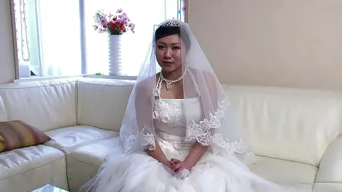 Japanese bride, Emi Koizumi cheated after the wedding ceremony, uncensored