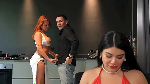 My wife's best friend has the best tits! We fucked without her noticing. Everything goes wrong!